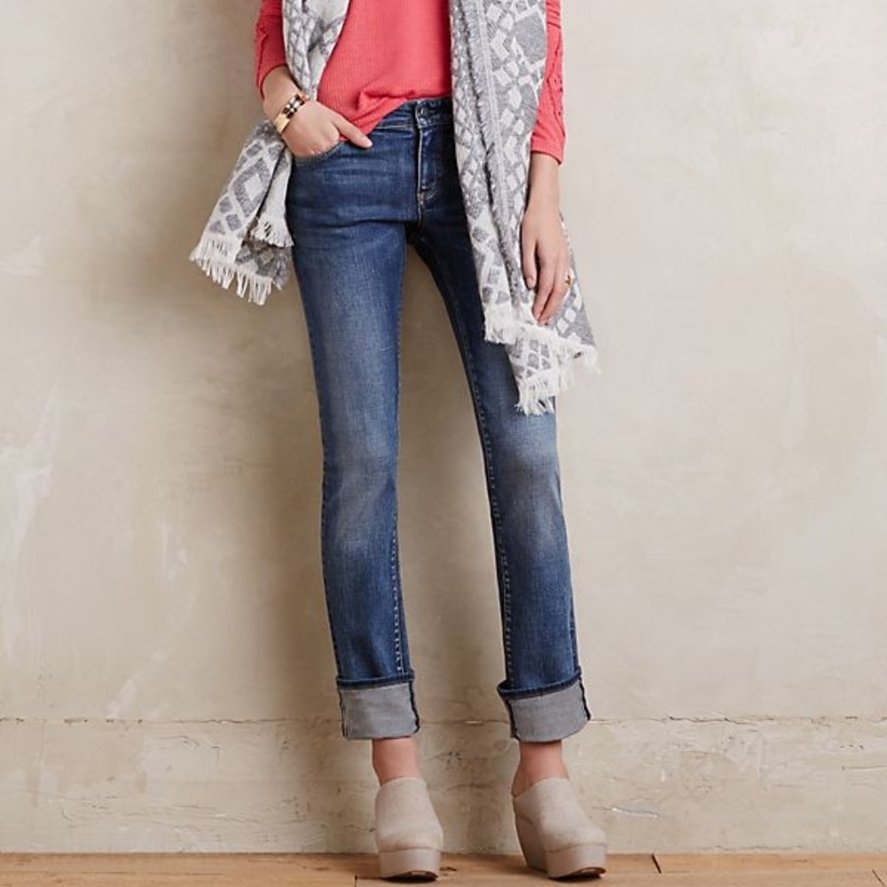 Pilcro & the Letterpress Parallel Selvage Jeans